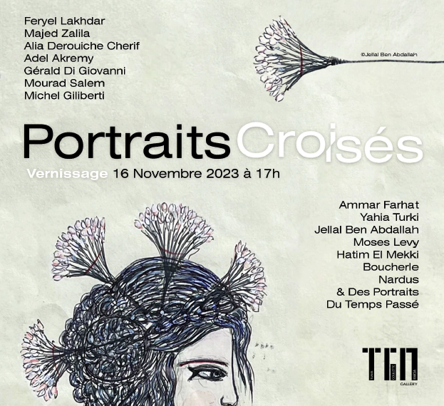 « Portraits Croisés » Exposition à TGM Gallery, à partir du Jeudi 16 Novembre 2023 à 17 heures